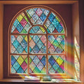 Window Privacy Film, Static Cling Stained Glass Window Film Decorative by Anewlookinnotime