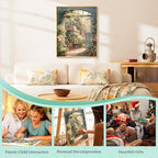 Paint by Numbers Kit for Adults, Rose Garden DIY Painting Kit, 16x20 Inch | - Image 7