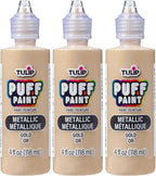 Tulip Puff Fabric Paint Metallic Finish, Permanent Craft Paint by Tulip