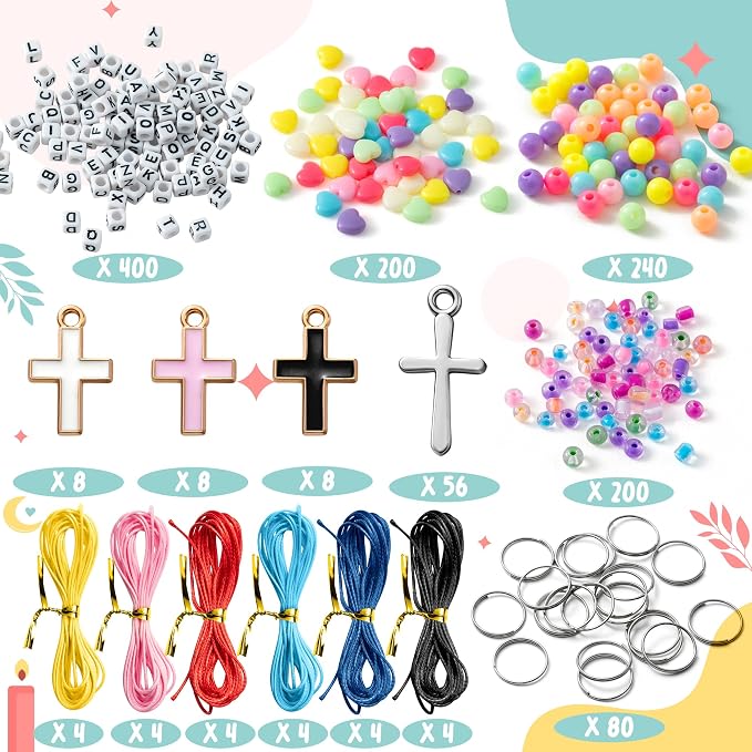 WATINC DIY Cross Keychain Making Crafts - Image 2