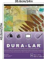 Grafix Dura-Lar 0.003" Film, Ultra Clear, Glossy 14"x17" Sheet, Mylar/Acetate - Image 2