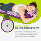 ProsourceFit Acupressure Mat and Pillow Set - Image 3
