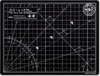 Elan Cutting Mat A4 Black & Taupe, Self Healing Cutting Mat 9x12 Inch, 5-Ply by Elan