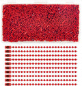 300Pcs Stainless Steel Ball Chain Set, 2.4mm Bead Chains 10 Colors 3.9 Inch by ELANE
