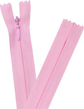YAKA 20pcs Pink Nylon Invisible Zippers Tailor Sewing Tools Garment Accessories by YAKA