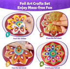 TENYEAH Mandala Foil Art, DIY Craft Kit - Image 3