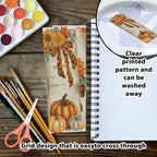 YERUOUIU 6 PCS Fall Cross Stitch Bookmark Kit - Image 5