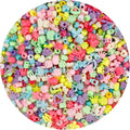 Pony Beads 1100 Pcs, Barrel Shaped 6x9mm Acrylic Plastic Beads by anpiwshjo