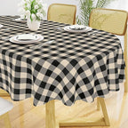 Smiry Oval Table Cloth, Waterproof Vinyl Tablecloth by Smiry
