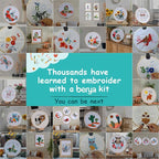 BERYA Cactus Embroidery Kit Including Video Step by Step Instructions - Image 8