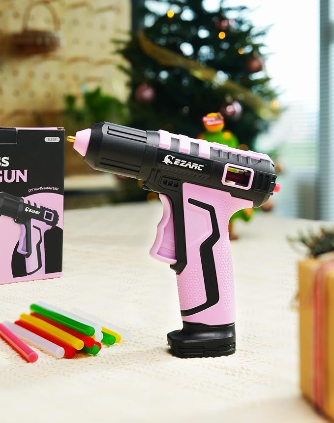 EZARC Cordless Hot Glue Gun, 15s Heating Fast Glue Gun Kit - Image 9