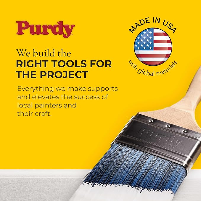 Purdy 1' Purdy 144080310 XL Dale Angled Sash Paint Brush, Tynex Orel - Image 4