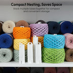 Etcokei 9pcs Yarn Ball Tube for Etcokei Electric Yarn Winder M1, Reusable ABS - Image 7