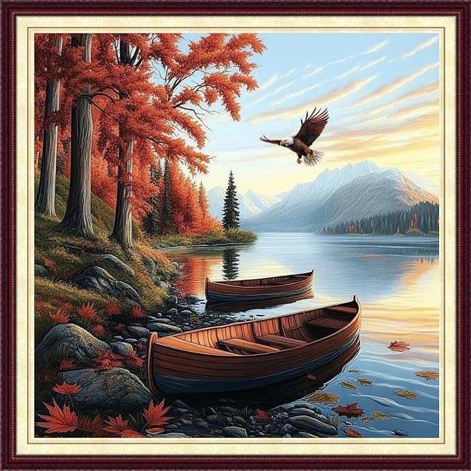 Fanxvivy Stamped Counted Cross Stitch Kits by Fanxvivy