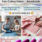 Barcelonetta | Poly Cotton Fabric - Image 3