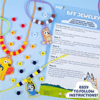 Bluey Friendship Jewelry, Create 4 Charm Bracelets & 2 Charm Necklaces - Image 3