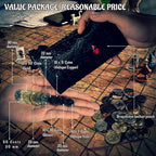 CZYY Metal Game Coins Set, 60 Fantasy Currency Tokens - Image 5