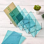 Lesnlok Cyan Acrylic Sheets 1/8 inch Thick 3mm 2 Pack 12 x 16 Clear Cyan - Image 4