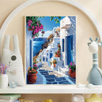 WUDWL Diamond Art Kits for Adults Beginner, Coastal City DIY Modern Diamond - Image 2