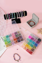 REVKI 1300PCS 8mm Mixed Crackle Glass Beads - Image 4