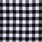 Hobby Lobby Black & White Buffalo Plaid Flannel Fabric, 1 Yard | Precut Fabric by HobbyLobby