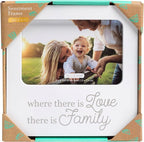 Kate & Milo Where There is Love THere Is Family Photo Keepsake Frame - Image 5