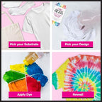 Tulip One-Step Tie Dye Kit, Large Group Activity, 14 Vibrant Colors, Permanent - Image 5