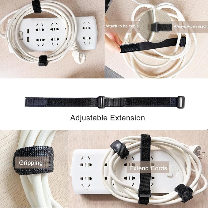 Patu Double Sided Hook and Loop Reversible Cinch Straps - Image 5