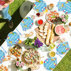 96 Pieces Pool Party Tableware Set - Image 6