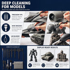 15 Pcs Anti Static Model Cleaning Brush Kit Dusting Tool Set - Image 4