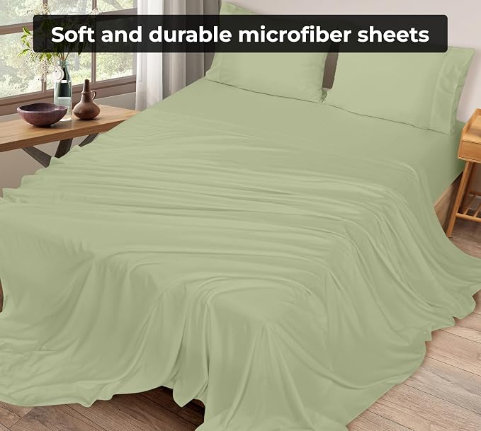 Royale Linens Twin XL Flat Sheet - Image 4