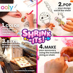Ooly 24 PC DIY Shrinking Art Kit - Image 4