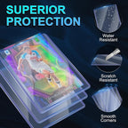 400 Card Sleeves, Baseball Card Sleeves, Hard Plastic Card Holder - Image 4