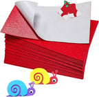 Jtnohx Self Adhesive Felt Sheets, Sticky Fabric Square - Image 3