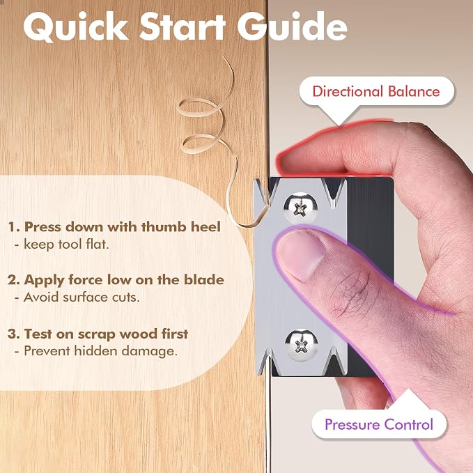NECAMOCU Edge Banding Trimmer, Upgraded Mini Edge Band Trimmer & Cutter | - Image 7