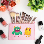 Reginary 80 Pack Canvas Zipper Makeup Bags Bulk Pencil Pouches Blank DIY Craft - Image 6