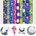 Tintnut Starry Sky Permanent Vinyl 9 Pcs 12x10in Permanent Adhesive Vinyl | Van by Tintnut