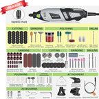 PHALANX 180W Rotary Tool Kit, 1.5-Amp 6 Variable Speed - Image 3