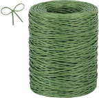 Tenn Well Floral Wire, 656 Feet 2mm Paper Covered Bind Wire by TennWell