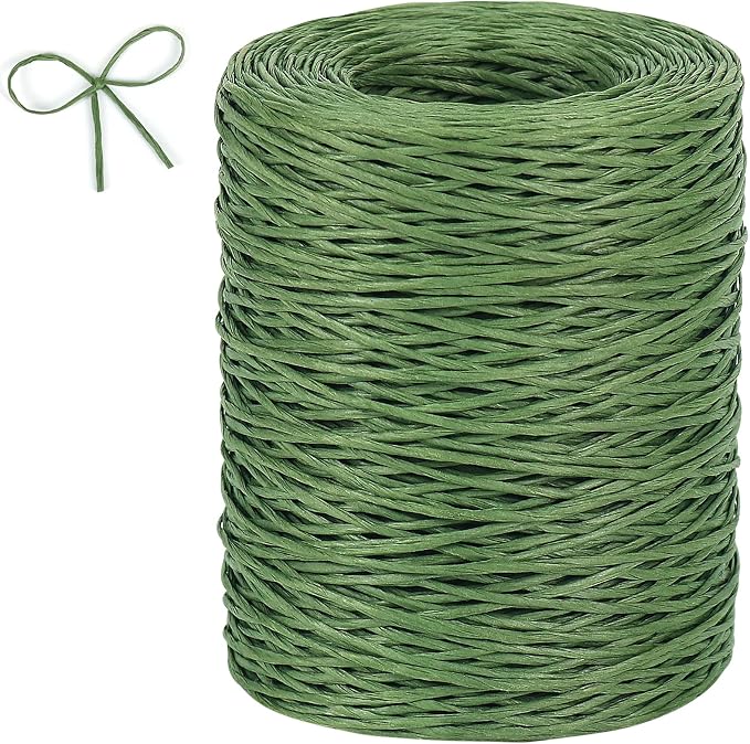 Tenn Well Floral Wire, 656 Feet 2mm Paper Covered Bind Wire by TennWell