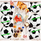 50 Guests Soccer Plates and Napkins Party Supplies Soccer Birthday Party - Image 7