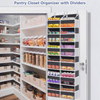 UVIAHOMI Heavy Duty Over The Door Organizer 6 Tiers, Extra Large Behind Door - Image 7