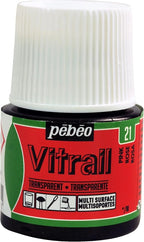 Pebeo Vitrail, Stained Glass Effect Paint, 45 ml Bottle by Unknown