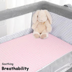 Yoofoss Bassinet Sheets for Baby, Baby Delight, Angelbliss, Soft Breathable - Image 6