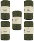 5 Skeins of Sensy Premium 4mm by SSENSY