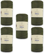 5 Skeins of Sensy Premium 4mm by SSENSY