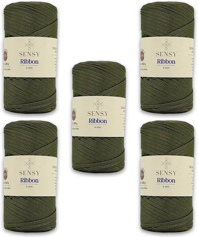 5 Skeins of Sensy Premium 4mm by SSENSY