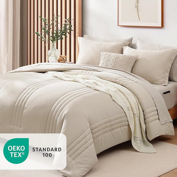 Monbix Oversized Queen Comforter Set - Image 4