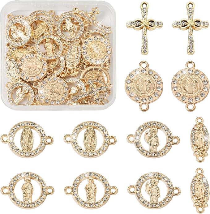 Cheriswelry 36pcs Alloy Cross Pendants Cross - Image 9