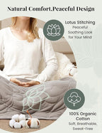 ZonLi Weighted Lap Blanket 5lbs - Image 2
